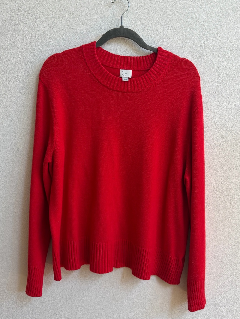 Red Crewneck Sweater